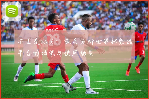 不止是比分：深度分析世界杯数据平台的功能与使用场景